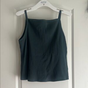Old Navy Women's Ribbed Tank Top - Dark Teal
